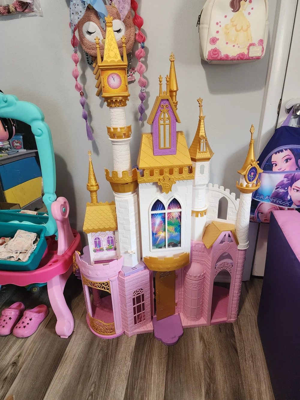 Disney Princess Ultimate Celebration Castle 4' Dollhouse w/ Sounds